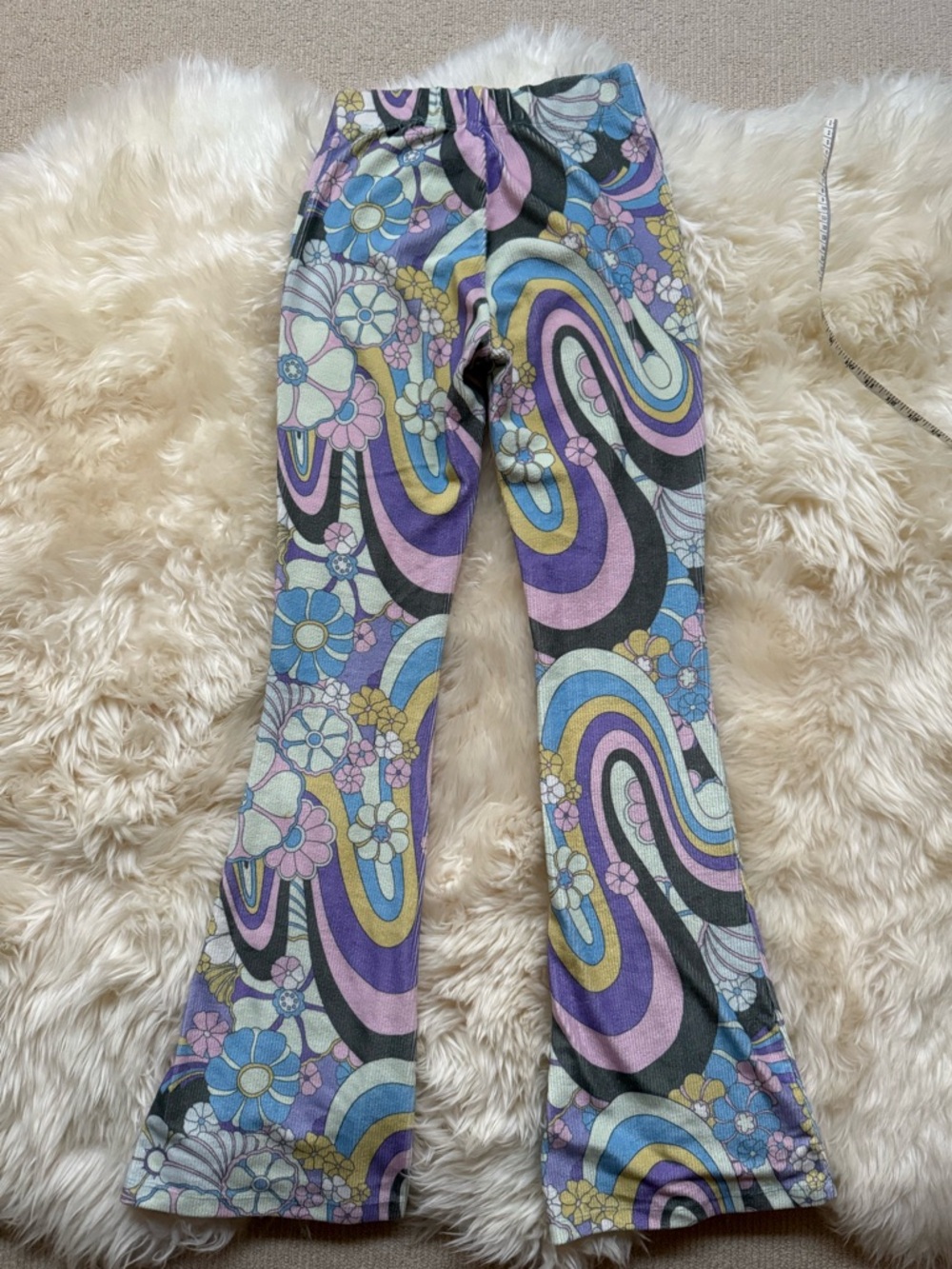 Damson Madder Flare Psychedelic Pants - Picture 2 of 4